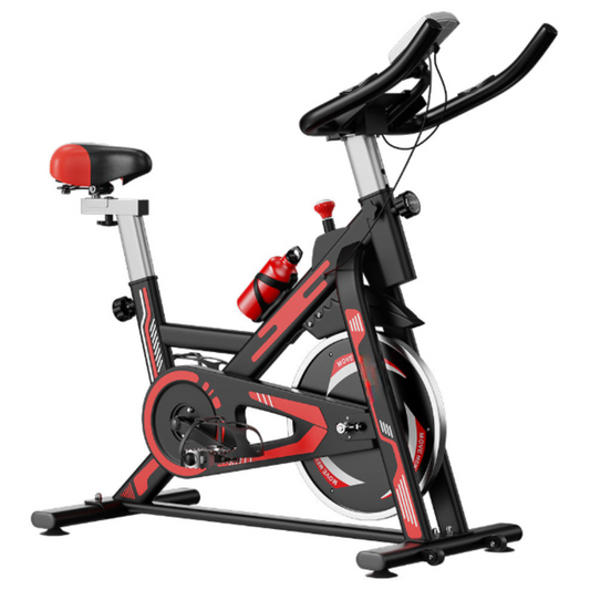 Vélo d’appartement avec écran LCD et résistance réglable