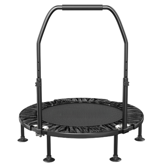 Trampoline de Fitness Pliable 40’’ avec Poignée Réglable